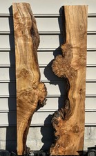 R32 Live Edge Spalted Maple Burl BirdsEye Curly DIY Epoxy River Table 60x28x1.7