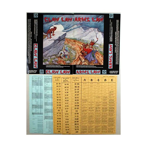 ICE Rolemaster 1st Ed Arms Law & Claw Law (1st Ed) Bag EX | eBay