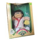 VTG Cabbage Patch Kids Doll Hold My Crayon Boy Brown Eyes Glasses 1980s