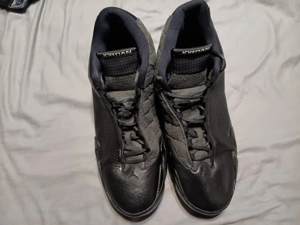 Air Jordan 14 ретро SE черный Ferrari антрацит 12 мужской подержанный заказ читать - Изображение 2 из 4