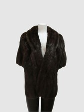 Women's Squirrel Fur Stole Wrap Wedding MINT Woman