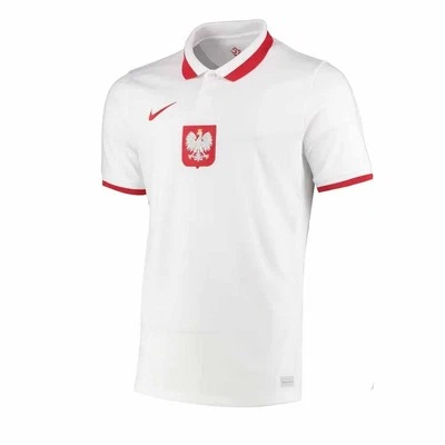 Maillot de football 2020 2021 Pologne Home Nike Neuf  Homme Taille XL Foot - Photo 1/3