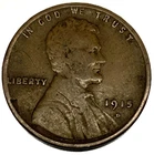 1915-D Lincoln Wheat Cent Very Good Condition Early Date Penny 1c One Cent -3409