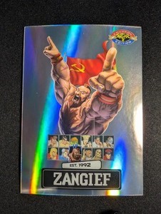 Zangief PSA-1 Silver - Street Fighter 2 Champion Edition PSA Exclusive NM