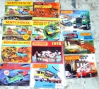 Lesney Matchbox Lot eleven (11) Catalogues range from 1969 to 1984 w/gaps EXC/NM