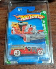 2010 Hot Wheels Treasure Hunts Old Number 5.5 Fire Truck Mint On Card Only One!