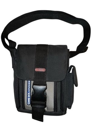 Official Nintendo Game Boy Advance Carrying Case Shoulder Strap Bag, Pockets OEM