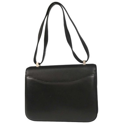 Hermes Black Chamonix Constance 25 Shoulder Bag □B 177260 | eBay