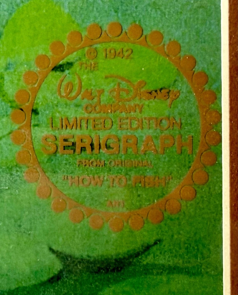 Celular Serigrafía Edición Limitada Disney - Goofy "Cómo Pescar" (desde 1942 corto) - e Foto 2 de 2