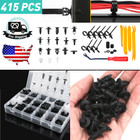 Replacement Black Clips Car Door Push Bumper Trim Body Retainer Assortment Parts