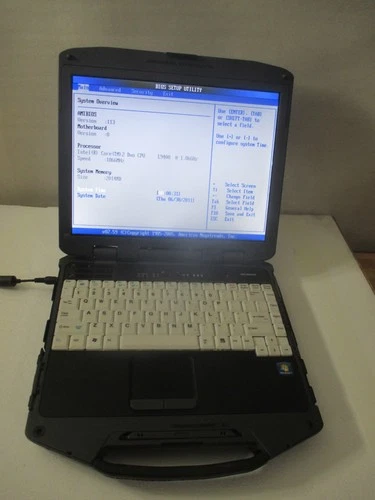 General Dynamics Itronix GD8000 GPS Toughbook / Intel L9400 @1.86GHz / 2GB RAM