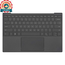 Laptop Upper Palmrest Keyboard TouchPad for DELL XPS 13 9300 9310 US Black