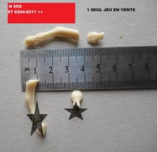 STARLUX COPIES RESINE MOYEN AGE JAMBES POUR CHEVAL EN ROBE AU GALOP 6204-6111