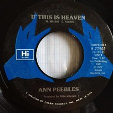 Ann Peebles - If This Is Heaven (7") (Very Good Plus (VG+)) - 3732462898
