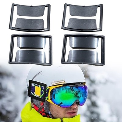 Helmclip Skipasshalter sicheres Klemmen einfache Montage zum Skifahren