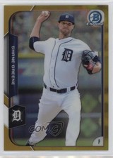 2015 Bowman Draft Chrome Gold Refractor 21/50 Blake Trahan #43 7eo