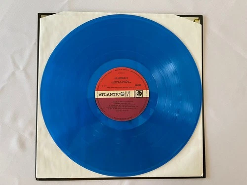 4 Color Vinyl LPs Led Zeppelin w/foil cover John Martyn Pentangle Liza Minnelli