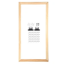 DIY Canvas Stretcher Bars, 24 x 12 Inch Canvas Frame Wooden Frames Kit