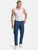 Nur Die Herren Unterhemd 2Er Pack 100% Baumwolle Kurzarm Weiß M
