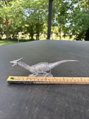 VINTAGE 8  USED Grenadier Platinum Dragon II Figure 9611 Metal 1989