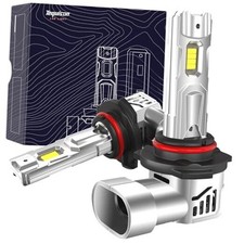 9005/HB3 Bulbs, 50000LM Ultra Brighter 6500K Cool White with 14000RPM Cooling