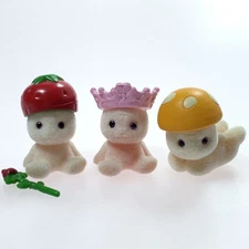 Sylvanian Families Forest Fairy Trio Set Strawberry Mushroom Story Book