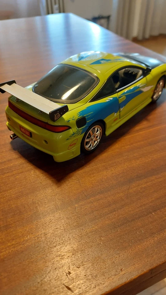 Mitsubishi Eclipse Fast And Furious 1/18 Ertl 1995 Led Lights - Immagine 4 di 4