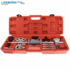 17 Slide Hammer Dent Puller Tool Kit include Wrench Adapter Axle Bearing Hub nwe