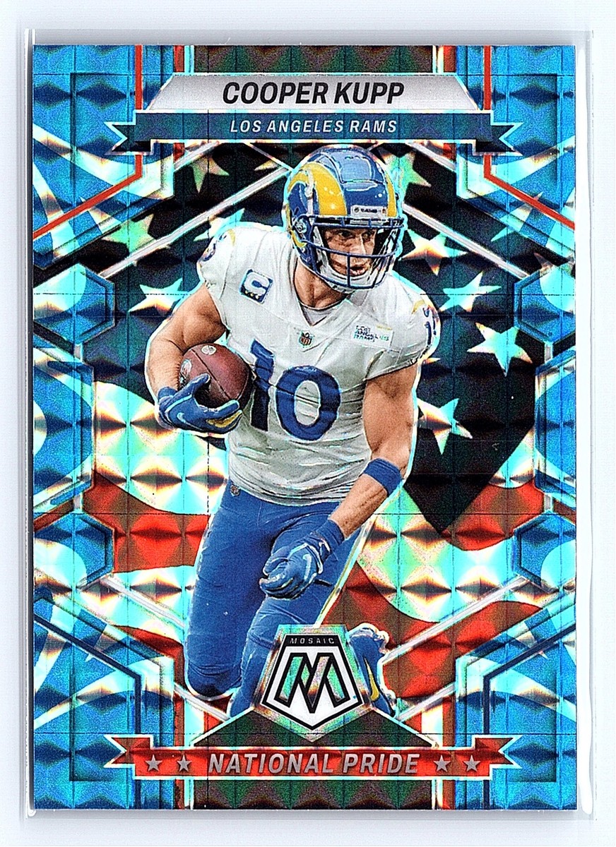 2023 Panini Mosaic Cooper Kupp National Pride Reactive Blue