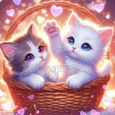 Digital Image Picture Photo Wallpaper Background Desktop Art Cats Kittens A29