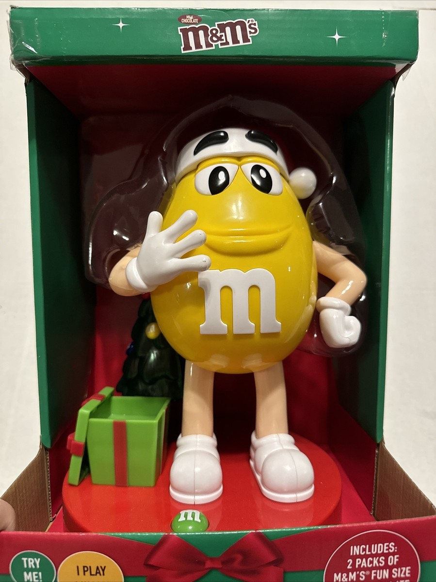 2019 M&M'S YELLOW CHARACTER LIMITED EDITION MUSICAL CHRISTMAS