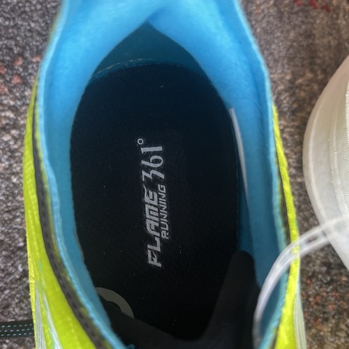 361° Flame RS Men's Sz. 10 Performance Running Shoes Gym Fitness Workout Green - Picture 2 of 7