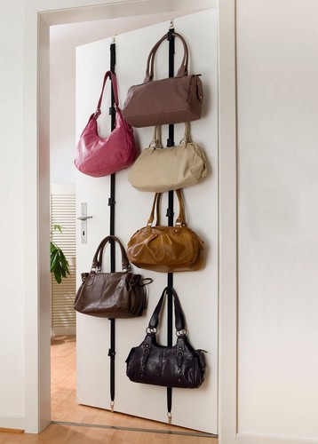Taschengarderobe für 8 Taschen Schwarz - Bild 3 von 3