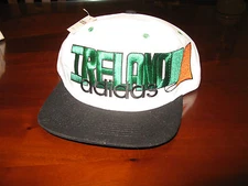 Adidas Ireland Flag hat, '94 World Cup snapback cap Brand New NWT