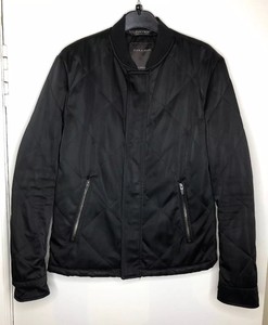 zara padded bomber jacket