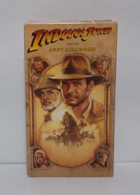 Indiana Jones and the Last Crusade VHS 1990 Harrison Ford