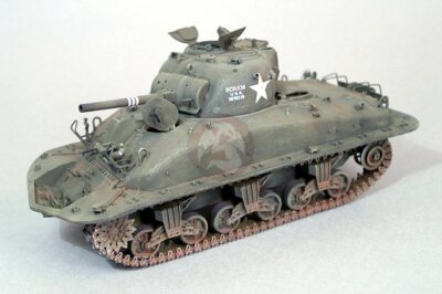 Resicast 1/35 M4A1 Sherman DD Duplex Drive Big Hatch Late Tank (w