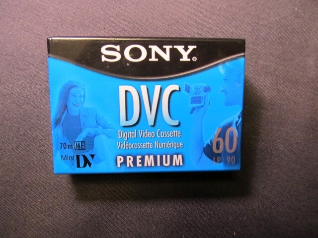 Sony Digital Video Cassette - Premium MiniDV MiniDVC Tape SP