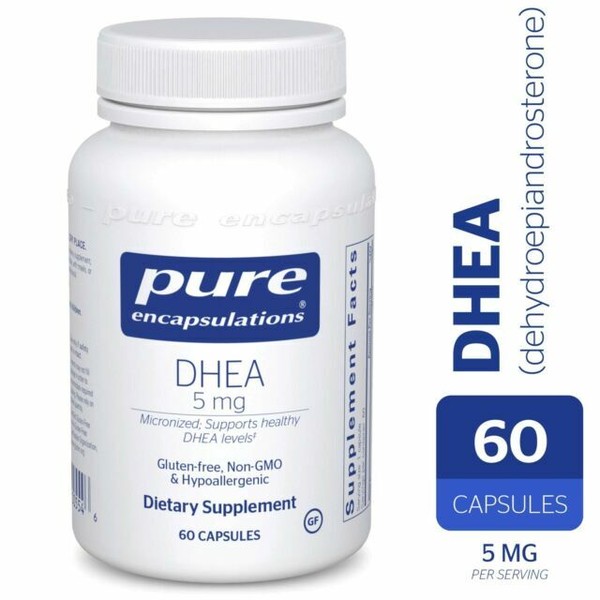 Pure Encapsulations Micronized DHEA 5 MG 60 Capsules for sale online | eBay