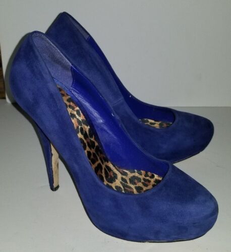 Giuseppe Zanotti Denny 115 Skyhigh Platform Pumps Blue Suede EU 39