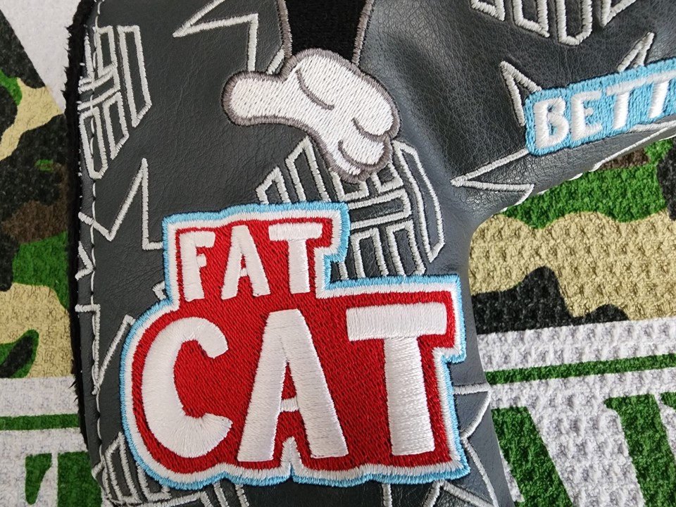 Serviette De Golf Bettinardi Green Extreme Fat Cat Tour Limitée - Microfibre 42x21 Pouces