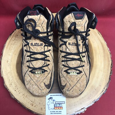 Nike Lebron 12 XII EXT King Cork 768829-100 Size 9.5 I III IV | eBay