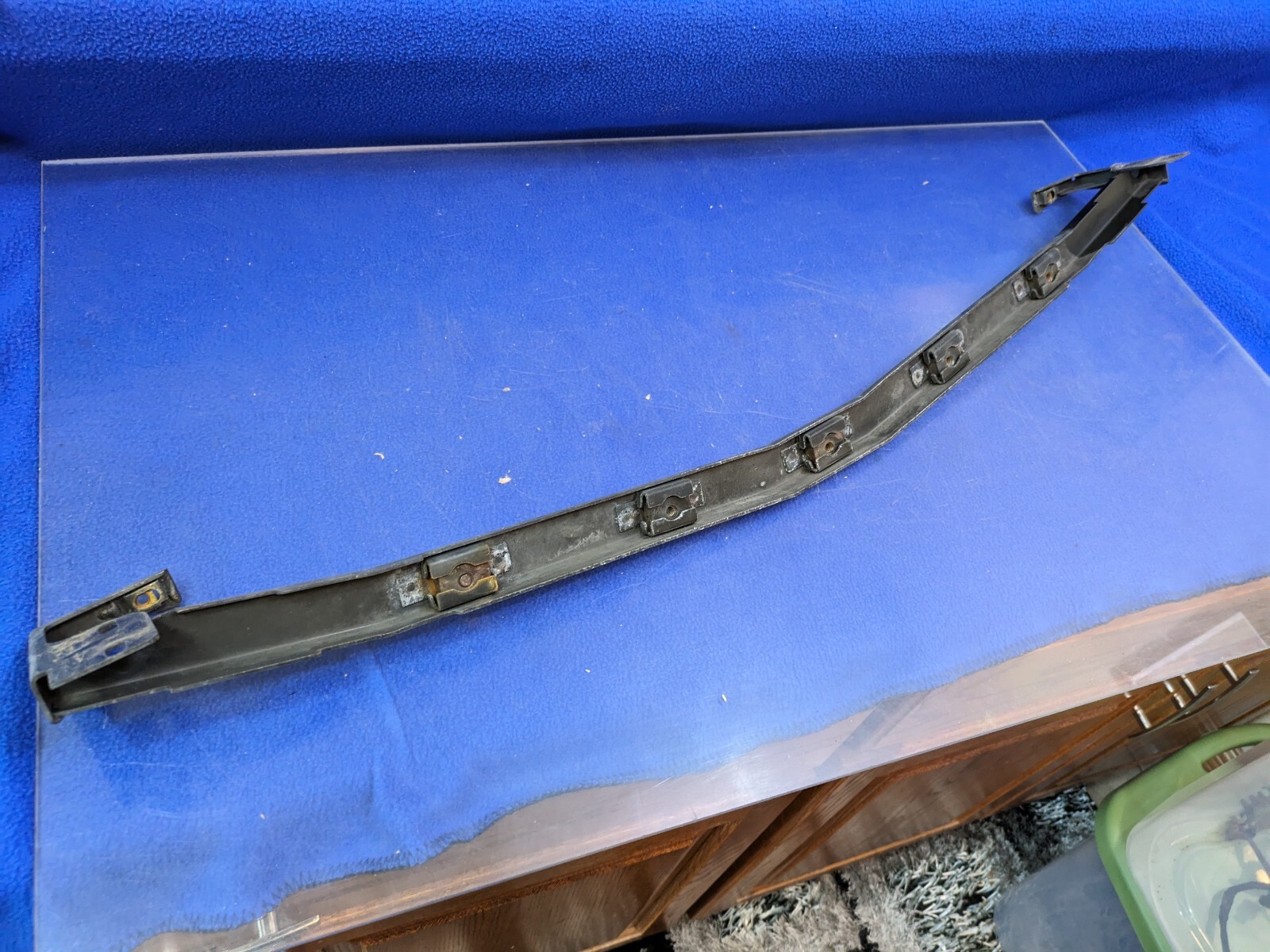 Bentley Continental Flying Spur front retaining strip support radiator bumper oe