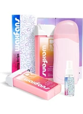 Wax Roller,Roll on Wax Kit, Waxfans Wax Rollerkit for Hair Removal,Roll on Wax f