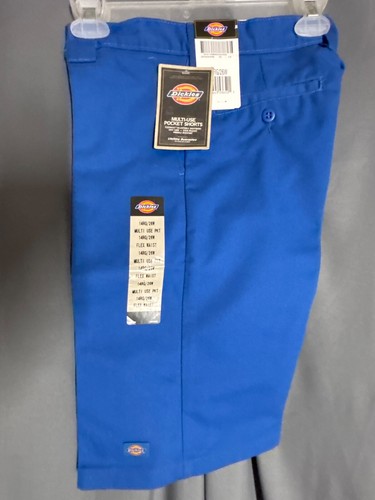 dickies boys relaxed fit twill phone pocket flex waist flat front shorts size 14