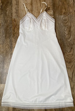 Vanity Fair USA Made Size 34 Small Vintage Slip Ivory Cami Top