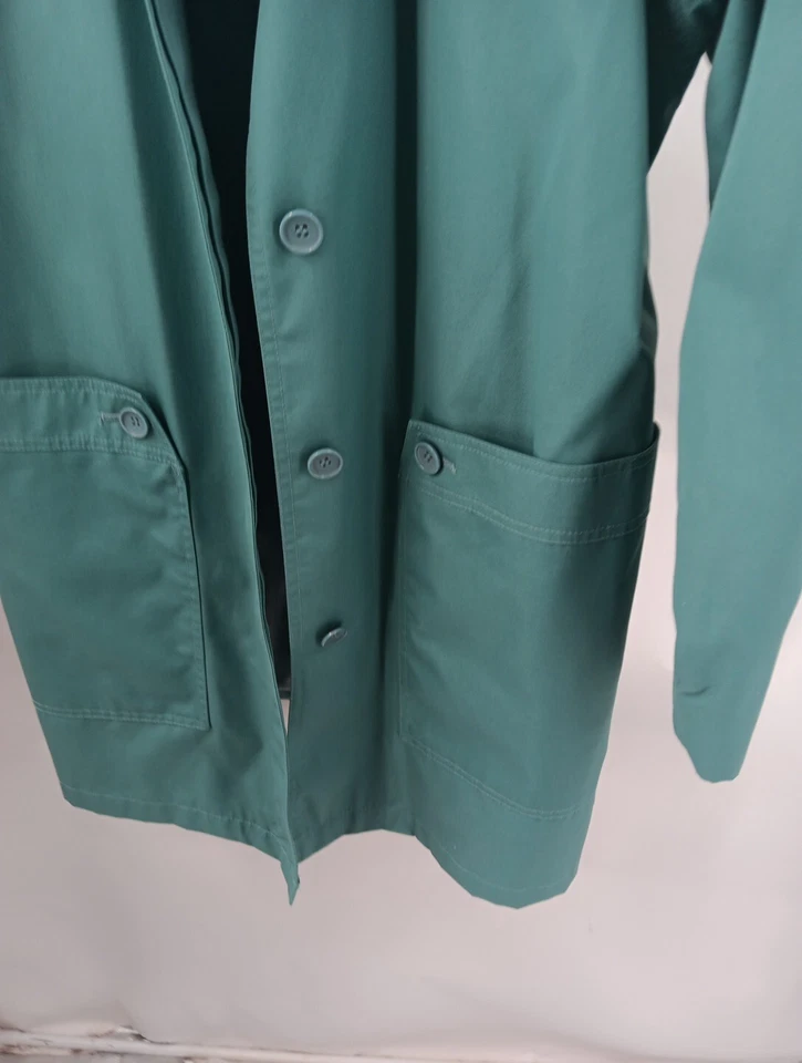 Vintage London Fog Women’s Size 8 Green Trench Coat – Belted, Lining, Rain Coat - Image 2 of 4