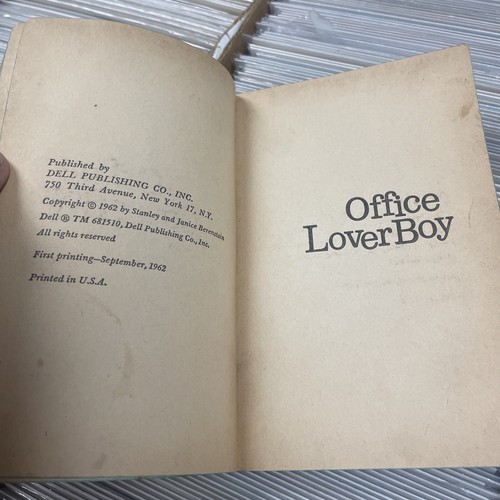 Office Lover Boy by Stan & Janice Berenstain (Dell First Ed First Print '62) - Picture 4 of 7