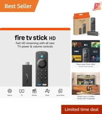 Portable Full HD Streaming with Alexa Voice Remote - Access 1.5M Movies & More
