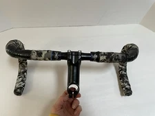 Used Origin8 Bike Handlebars Black Matte Road Drop 